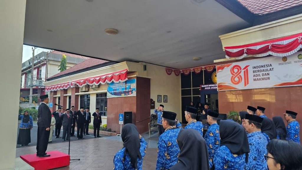 Upacara HUT ke-81 Kemerdekaan RI