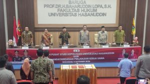 Peresmian Pusat Studi Kepolisian Universitas Hasanuddin